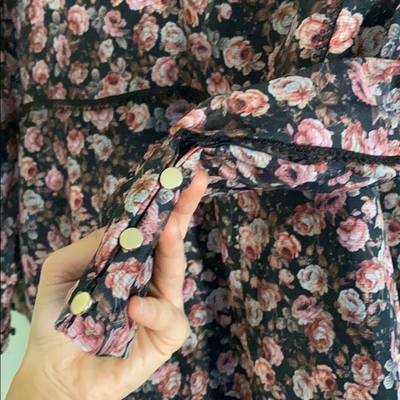 Keepsake Black Rose Mini Dress - Picture 7 of 10